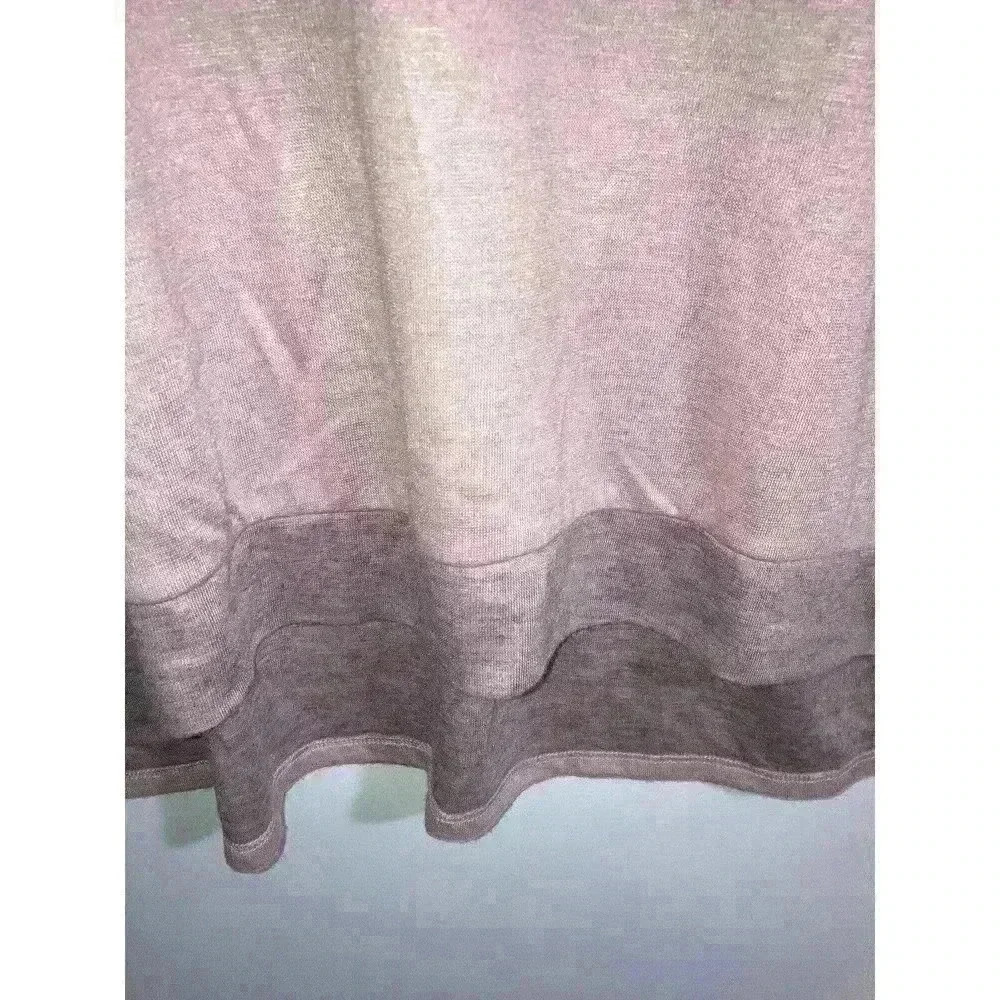 Refinery29 Double Knit High Low Pullover Pink Oversized Sweatshirt Size S — image 5 of 8